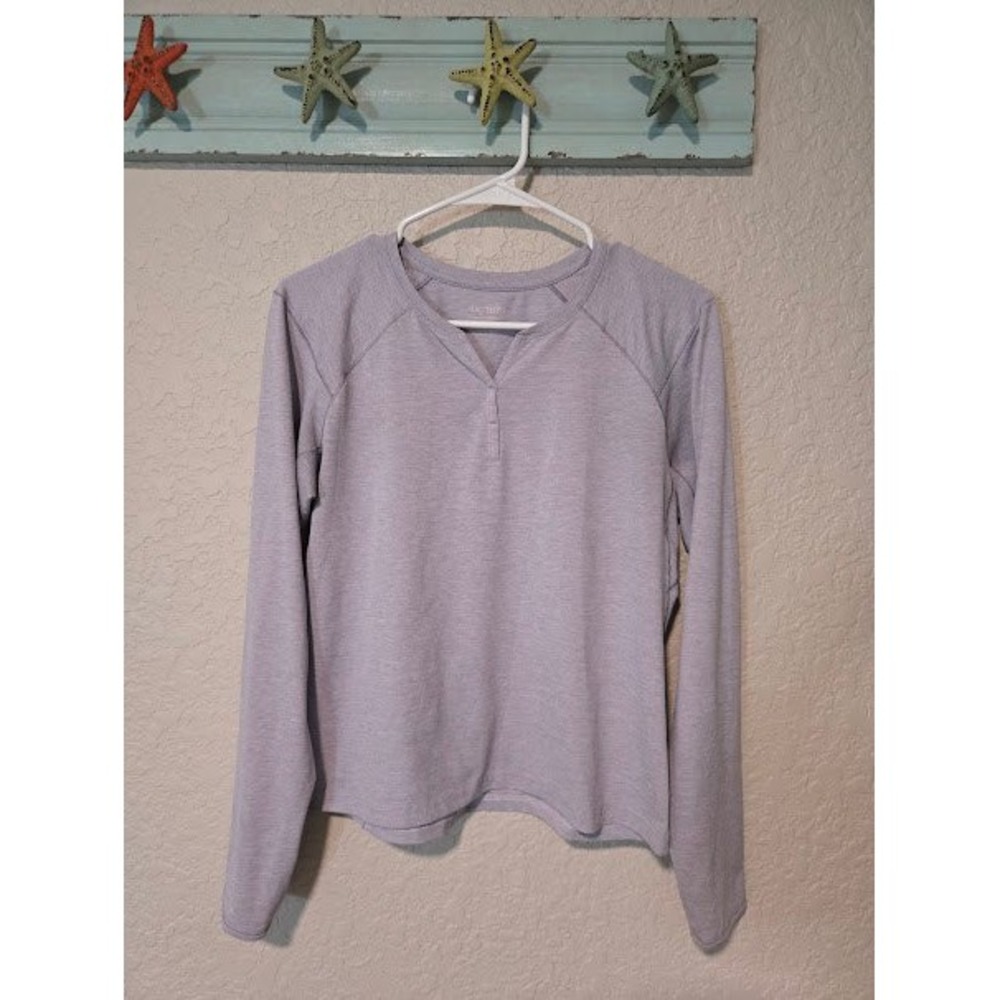 Arc' Teryx Purple Long Sleeve Tee